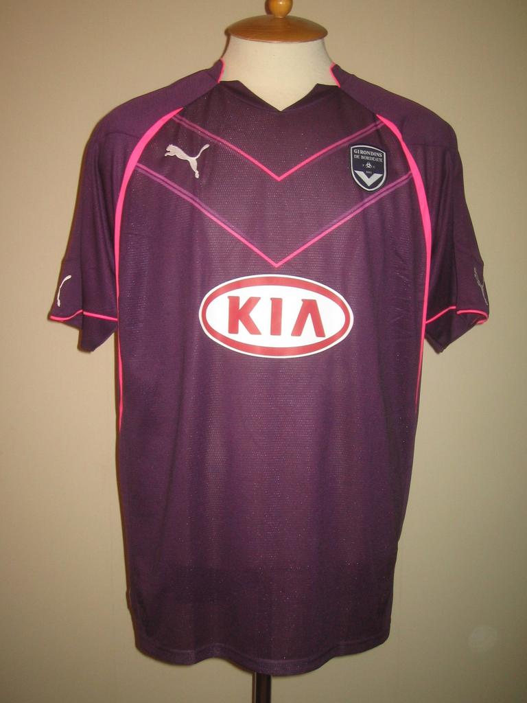 maillot girondins de bordeaux third 2010-2011 rétro