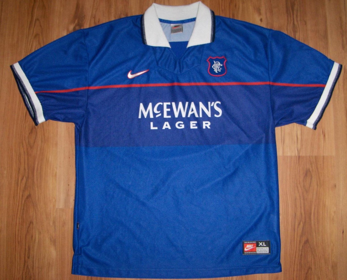 maillot glasgow rangers domicile 1997-1999 pas cher