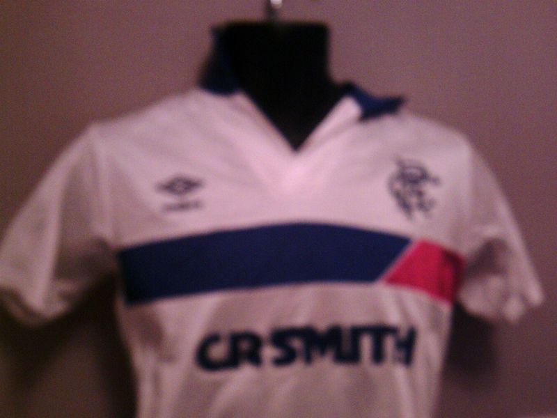 maillot glasgow rangers exterieur 1985-1987 pas cher