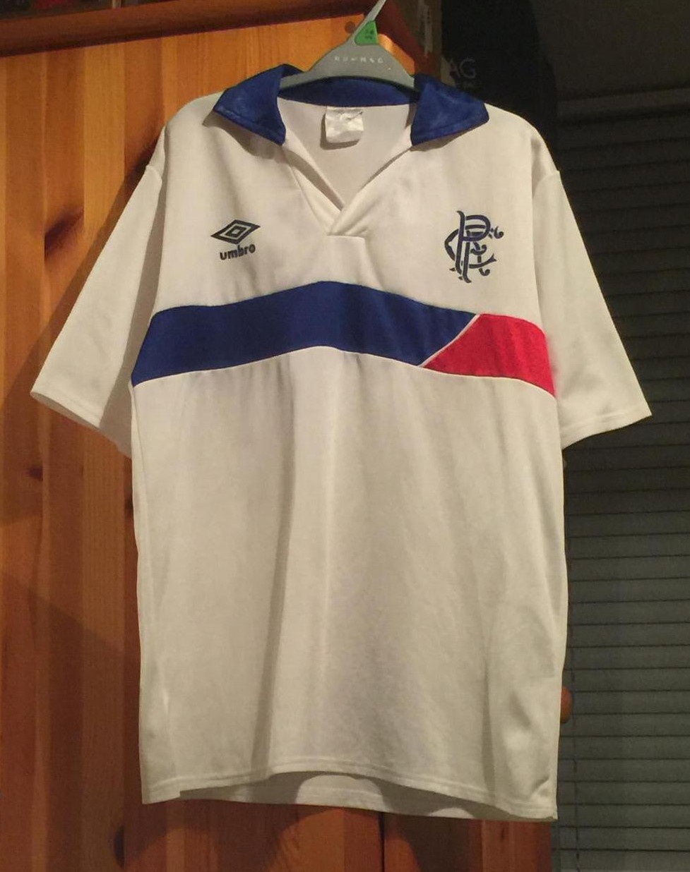 maillot glasgow rangers exterieur 1985-1988 rétro