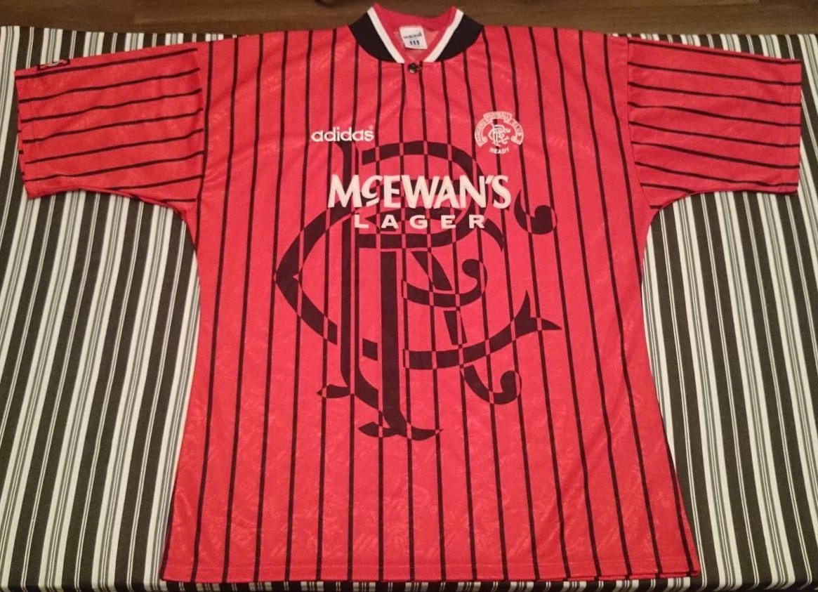 maillot glasgow rangers exterieur 1994-1995 pas cher