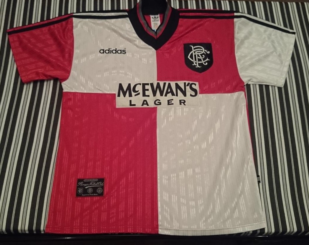 maillot glasgow rangers exterieur 1995-1996 pas cher