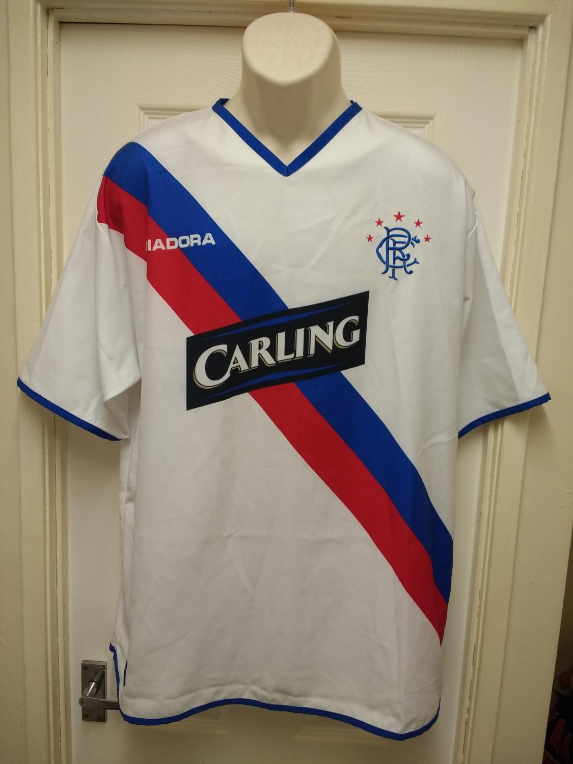 maillot glasgow rangers exterieur 2004-2005 pas cher