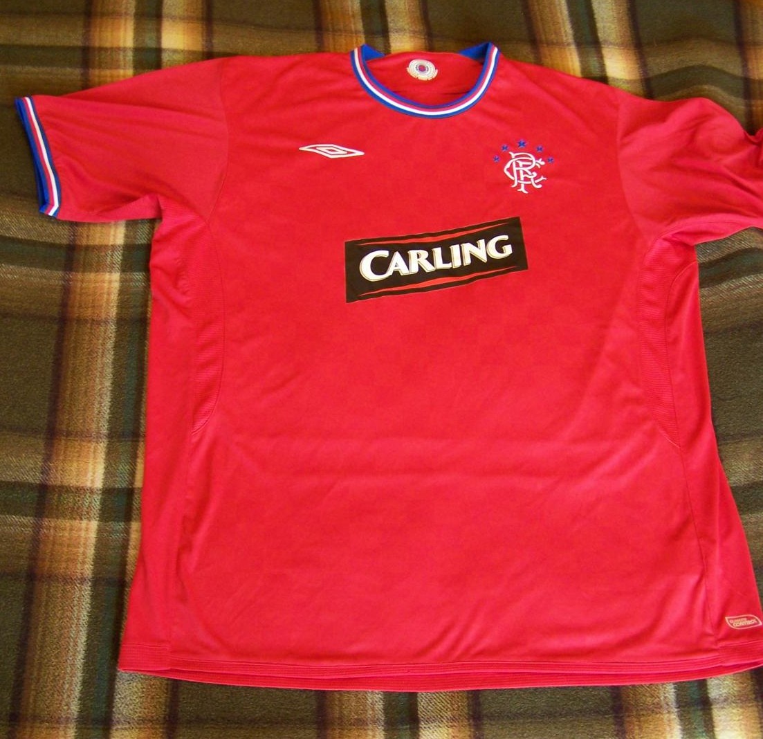 maillot glasgow rangers exterieur 2009-2010 pas cher