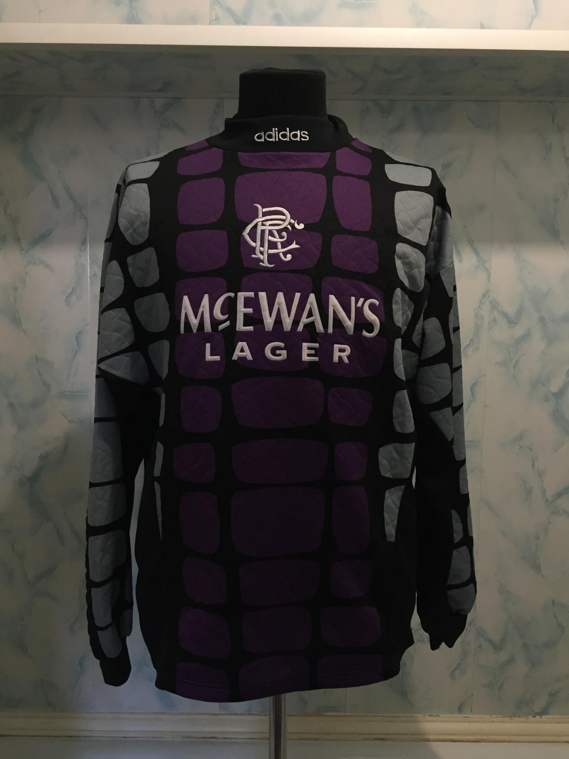 maillot glasgow rangers gardien 1994-1996 pas cher