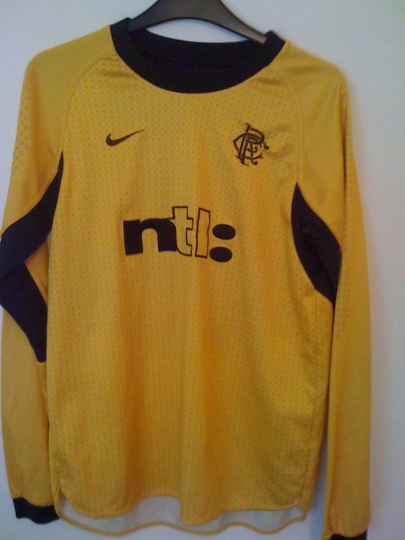 maillot glasgow rangers gardien 2000-2001 pas cher