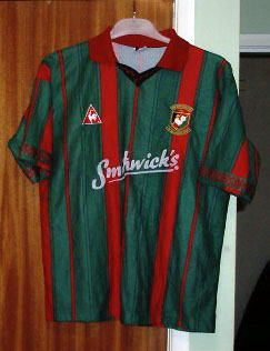 maillot glentoran domicile 1996-1997 pas cher