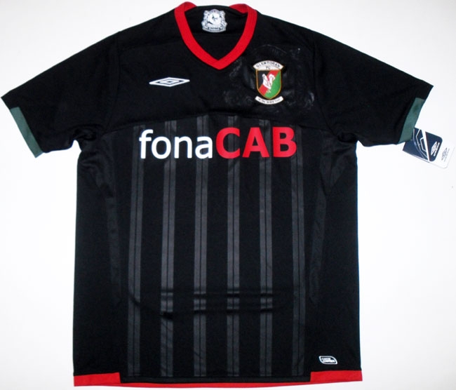 maillot glentoran exterieur 2009-2010 rétro