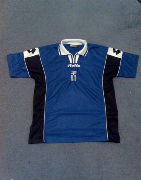 maillot grèce domicile 2000 rétro