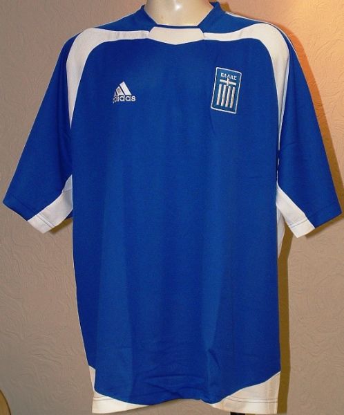 maillot grèce domicile 2003-2004 rétro