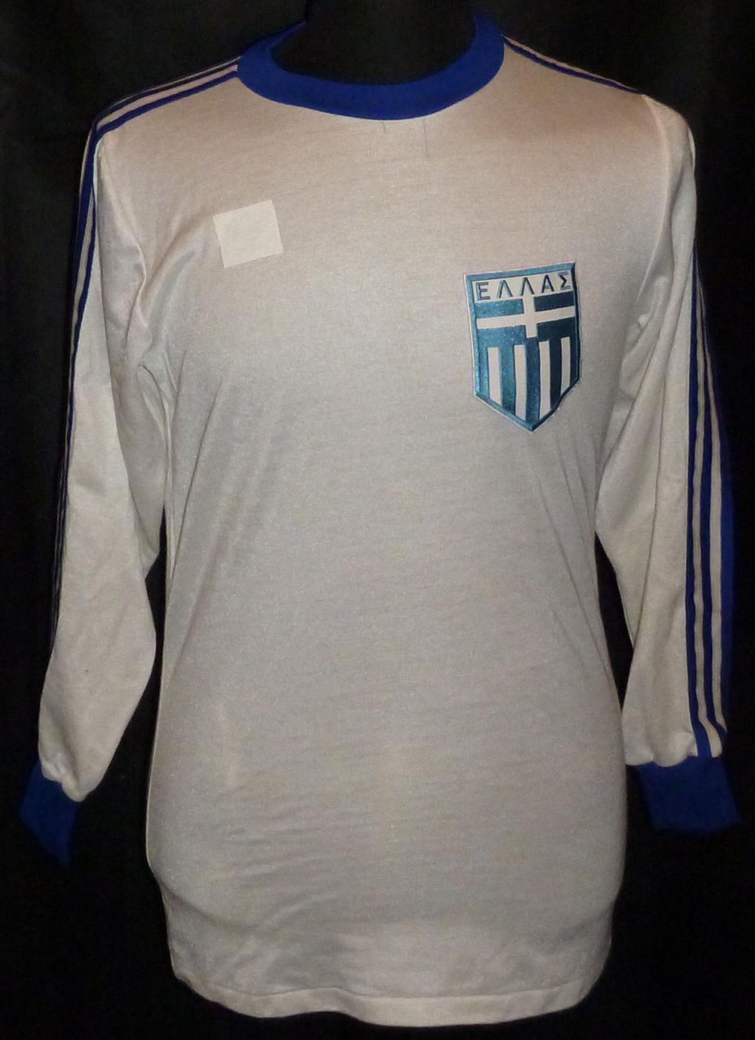 maillot grèce exterieur 1982-1985 pas cher