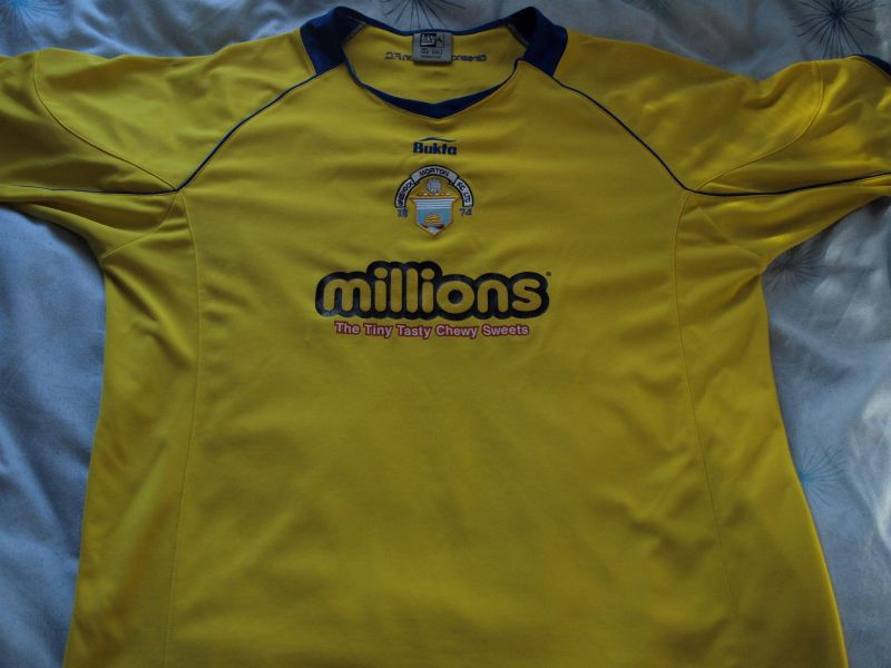 maillot greenock morton exterieur 2007-2008 rétro