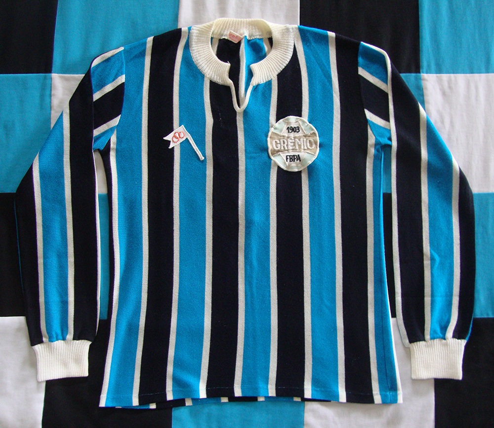 maillot grêmio domicile 1980 rétro