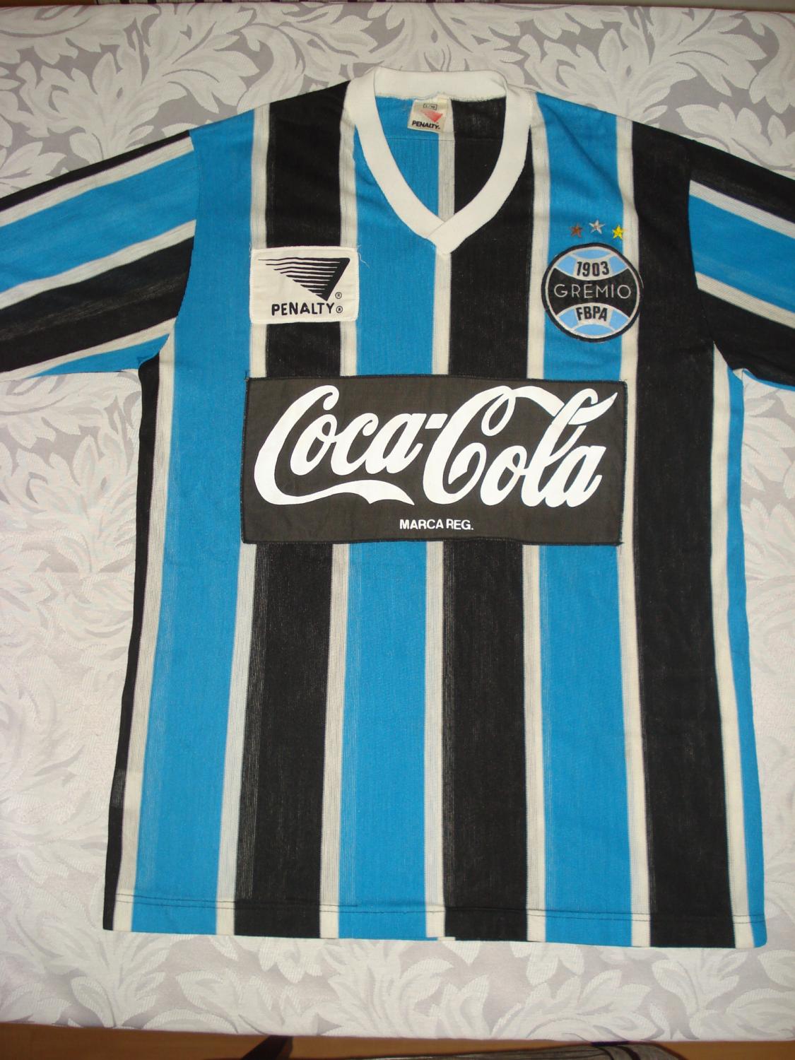 maillot grêmio domicile 1991 rétro