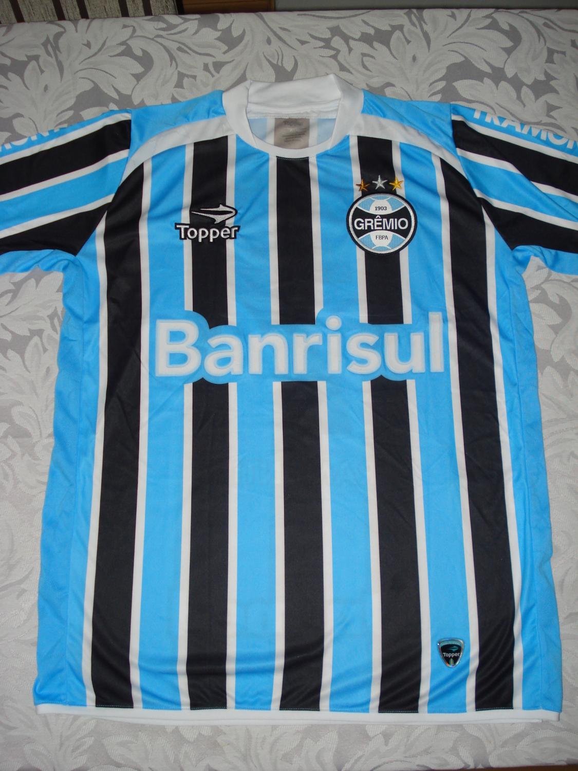 maillot grêmio domicile 2011-2012 rétro