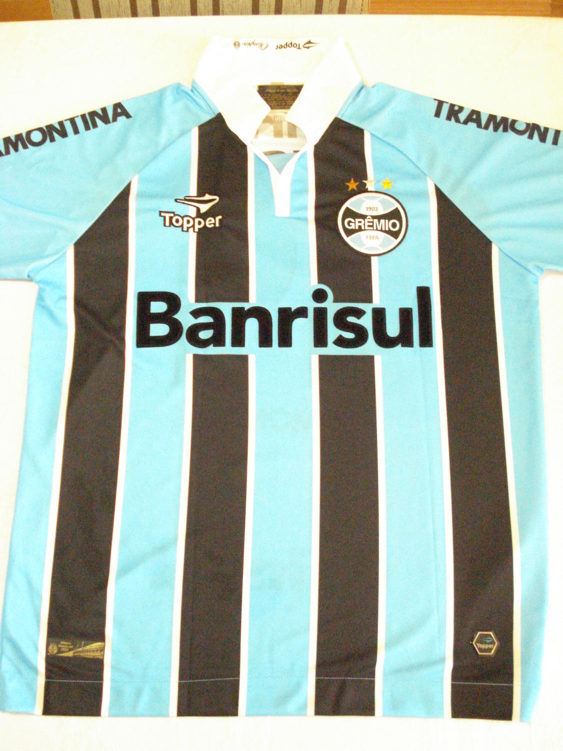 maillot grêmio domicile 2012-2013 rétro