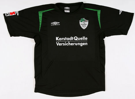 maillot greuther fürth exterieur 2005-2006 rétro