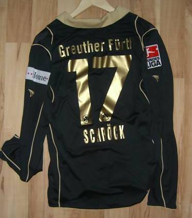 maillot greuther fürth particulier 2007-2008 rétro