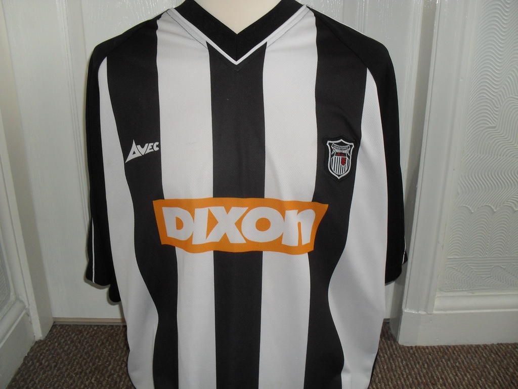 maillot grimsby town fc domicile 2001-2002 pas cher