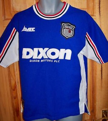 maillot grimsby town fc exterieur 1998-1999 pas cher