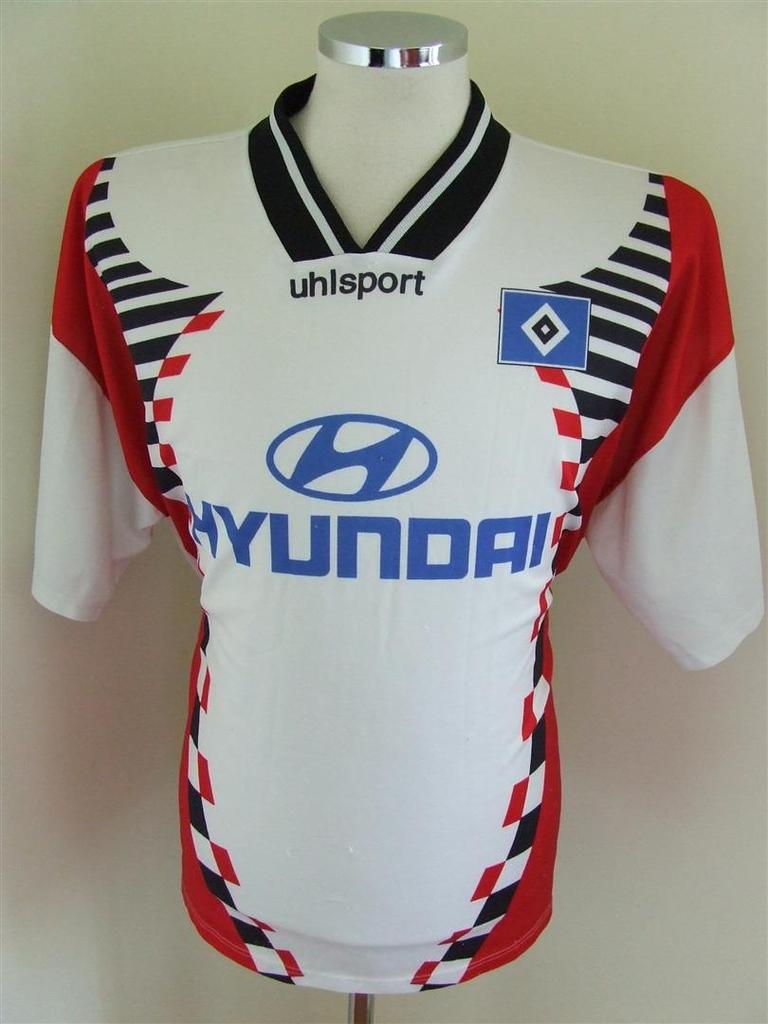 maillot hambourg sv domicile 1996-1997 rétro