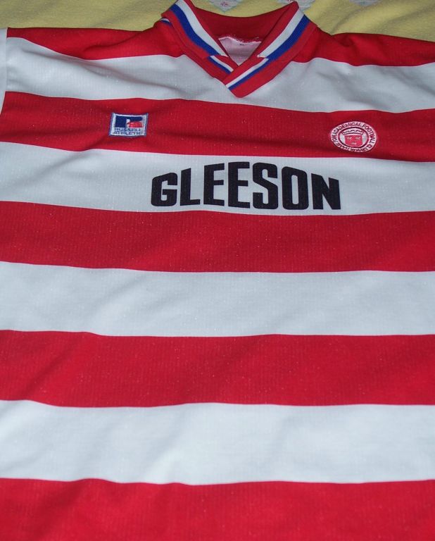 maillot hamilton academical domicile 1998-2001 rétro