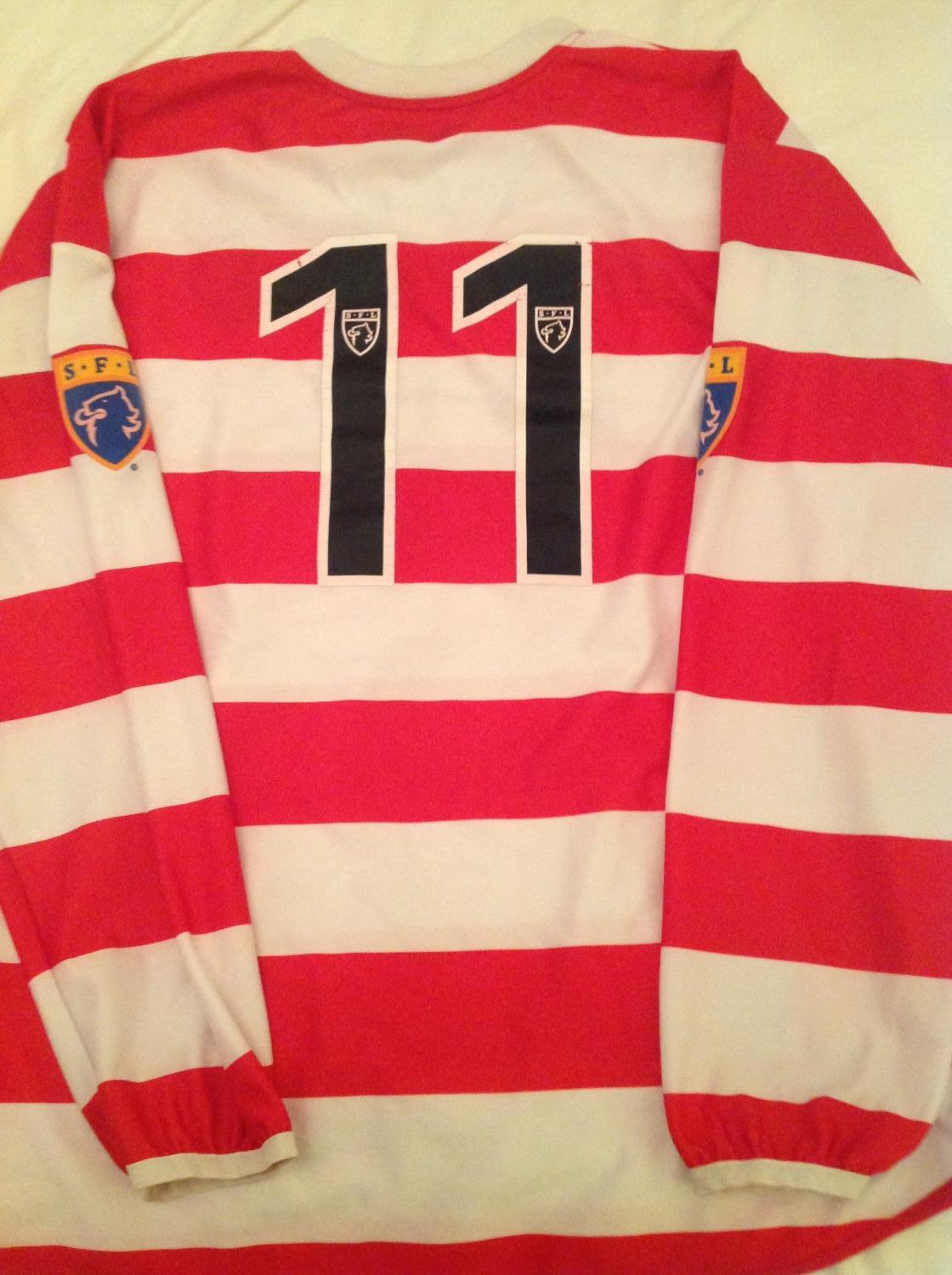 maillot hamilton academical domicile 2006-2007 rétro