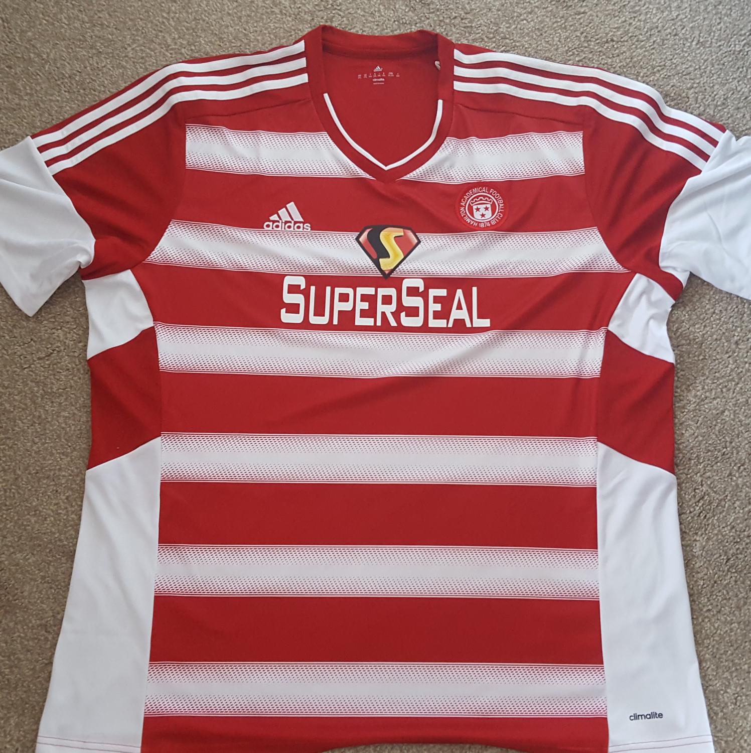 maillot hamilton academical domicile 2016-2017 pas cher