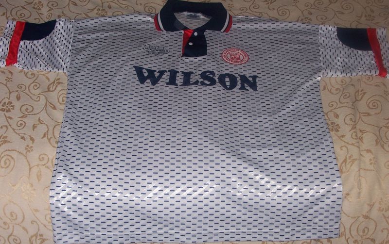 maillot hamilton academical exterieur 1993-1995 rétro