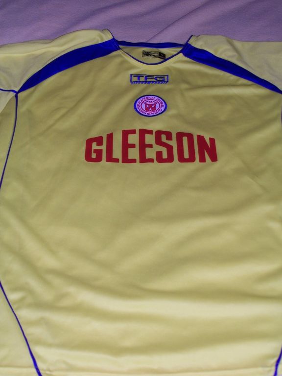 maillot hamilton academical exterieur 2004-2005 rétro