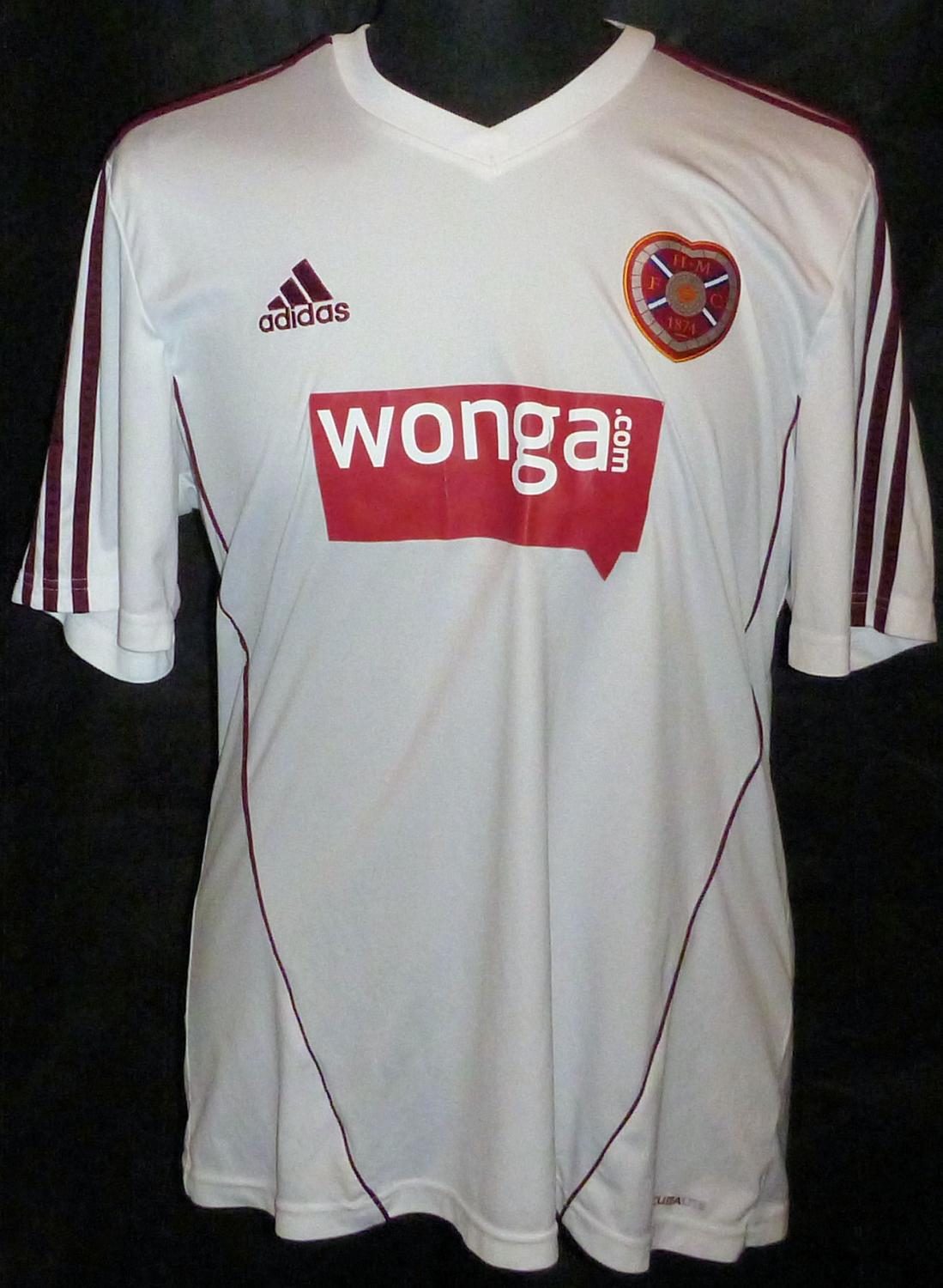 maillot hearts exterieur 2012-2013 pas cher