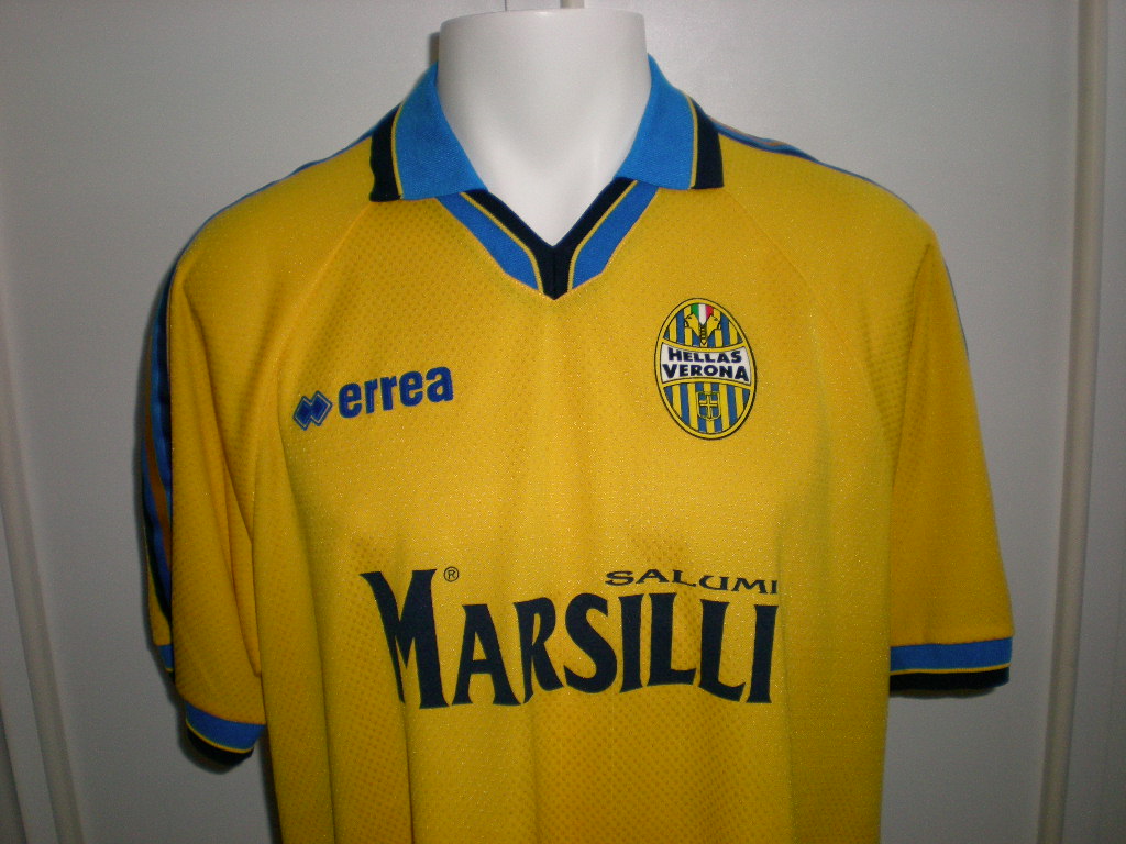 maillot hellas vérone exterieur 1999-2000 pas cher