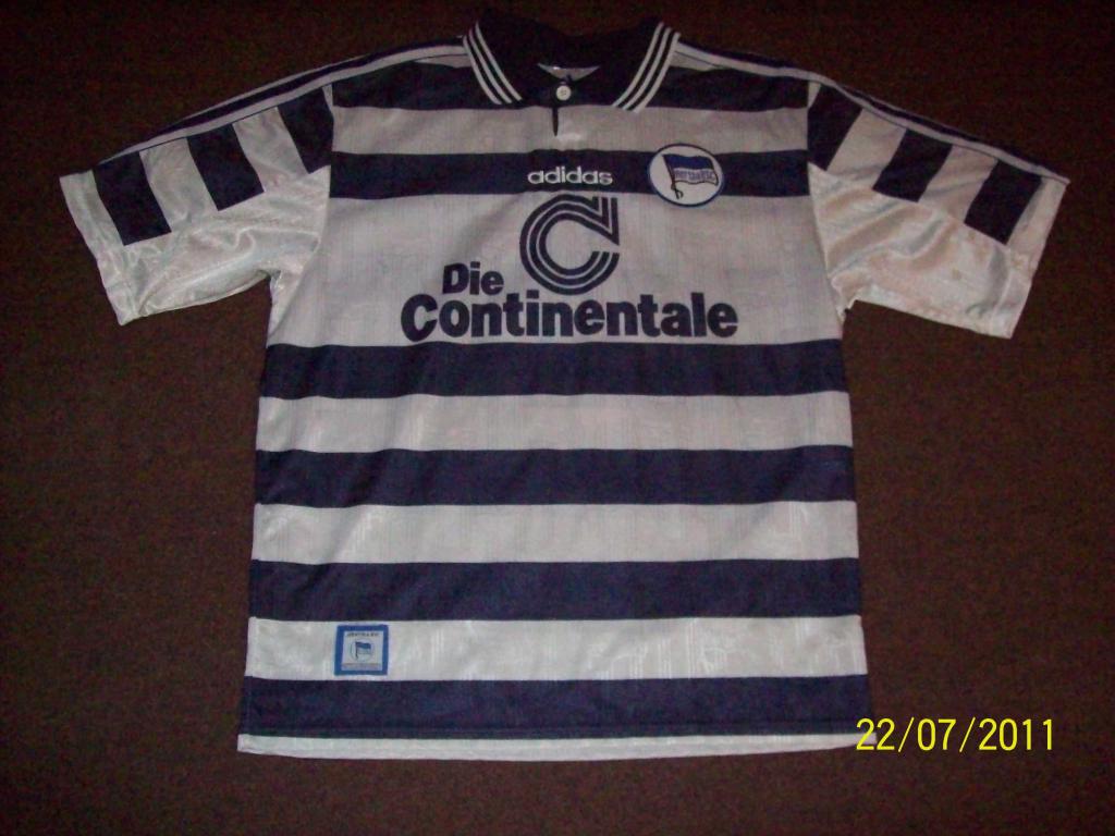 maillot hertha bsc domicile 1998-1999 pas cher