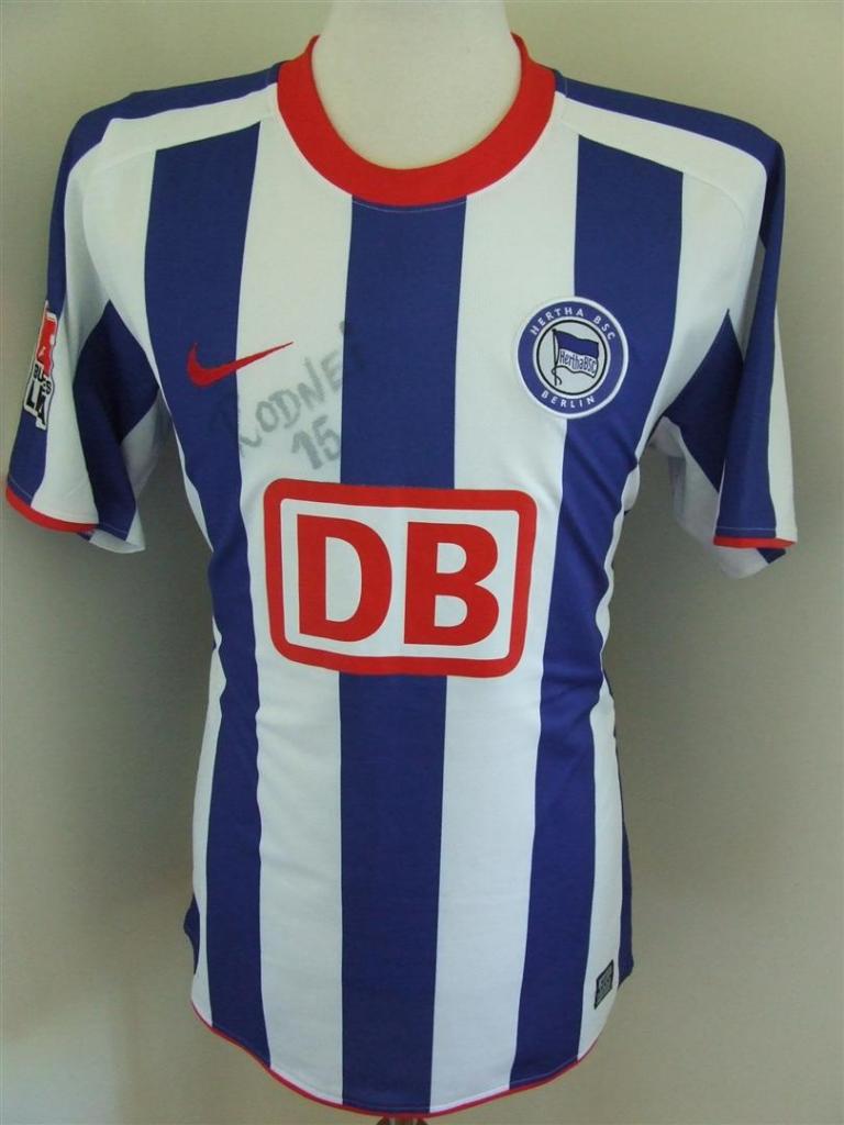 maillot hertha bsc domicile 2008-2009 rétro