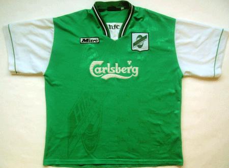 maillot hibernian fc domicile 1996-1998 pas cher