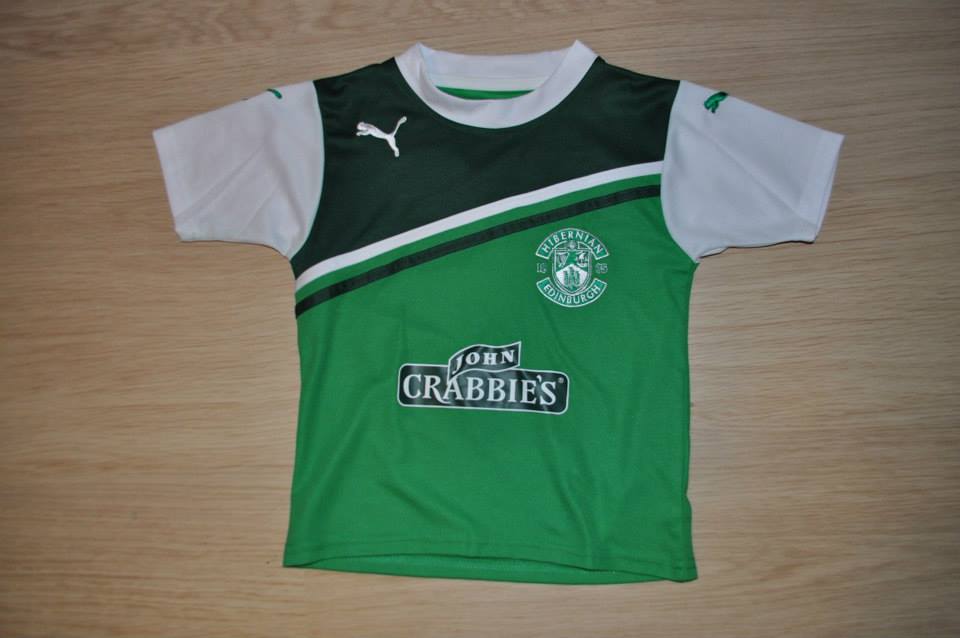 maillot hibernian fc domicile 2011-2012 rétro