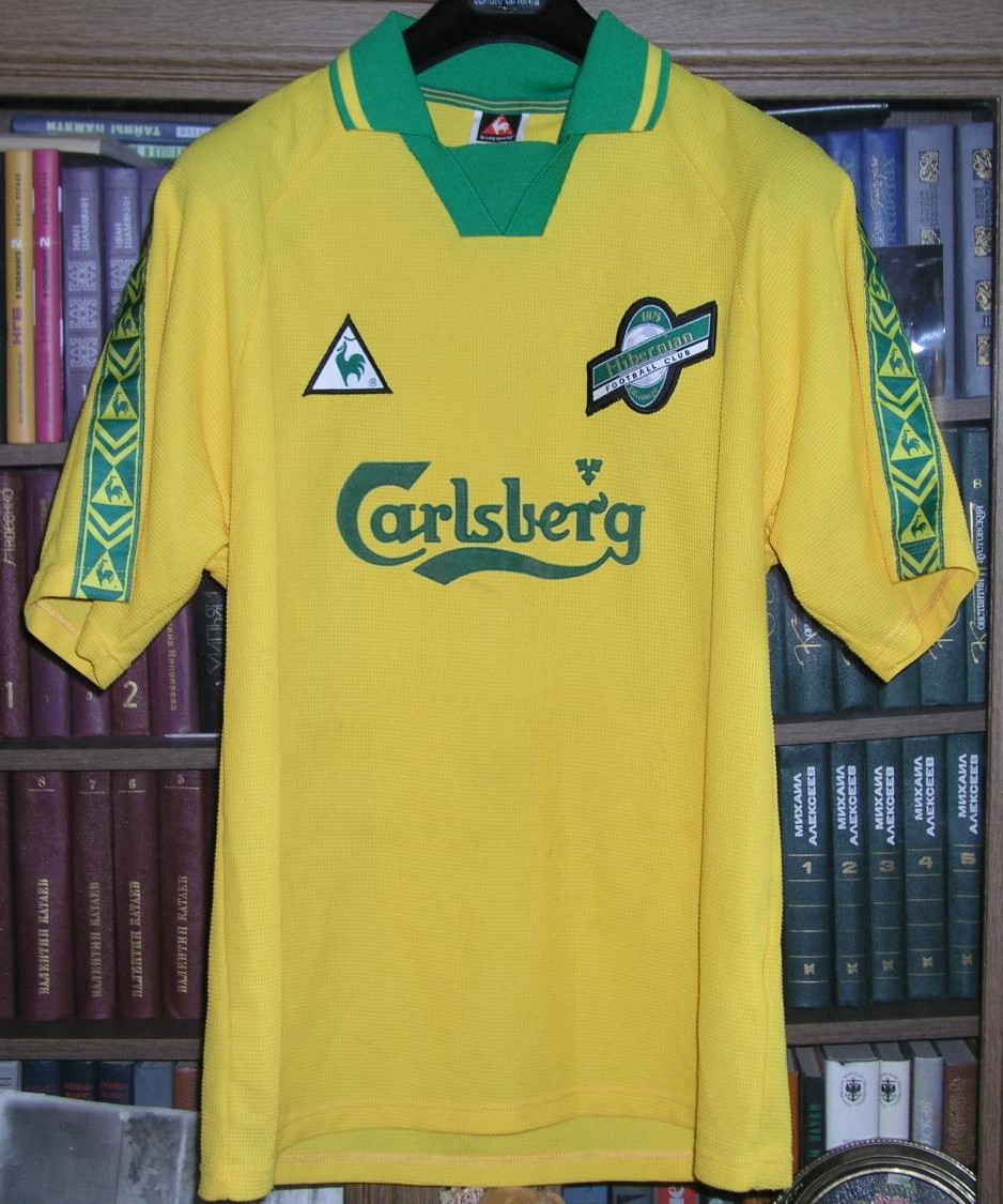 maillot hibernian fc exterieur 1998-1999 rétro