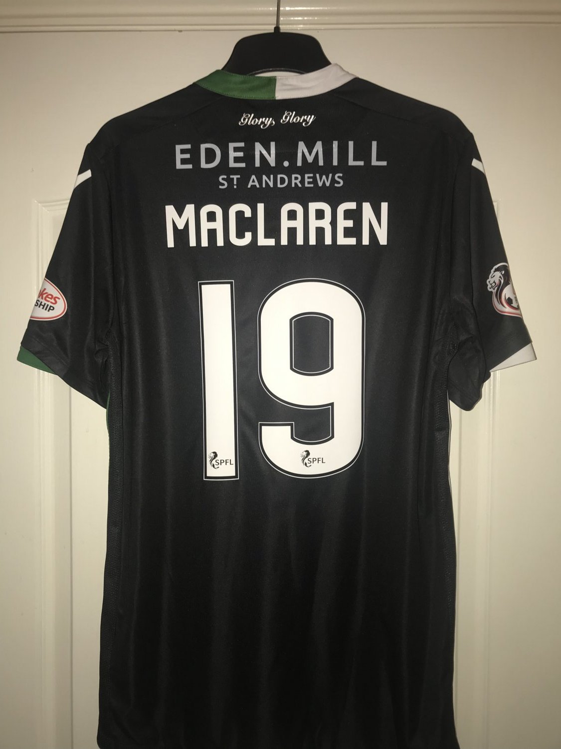 maillot hibernian fc gardien 2017-2018 rétro