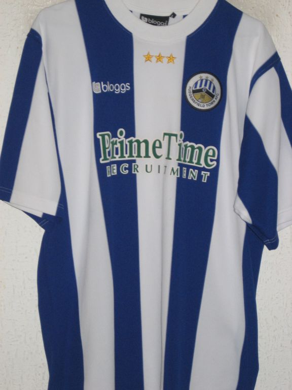 maillot huddersfield town domicile 2001-2002 rétro