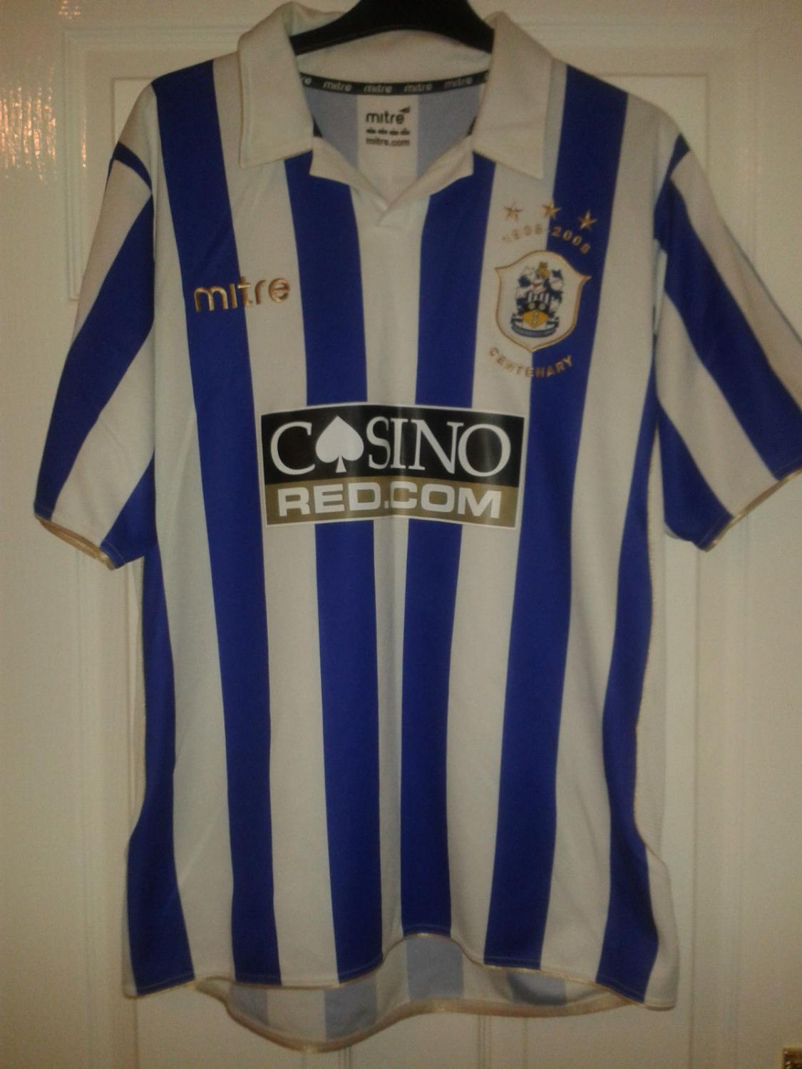 maillot huddersfield town domicile 2008-2009 pas cher