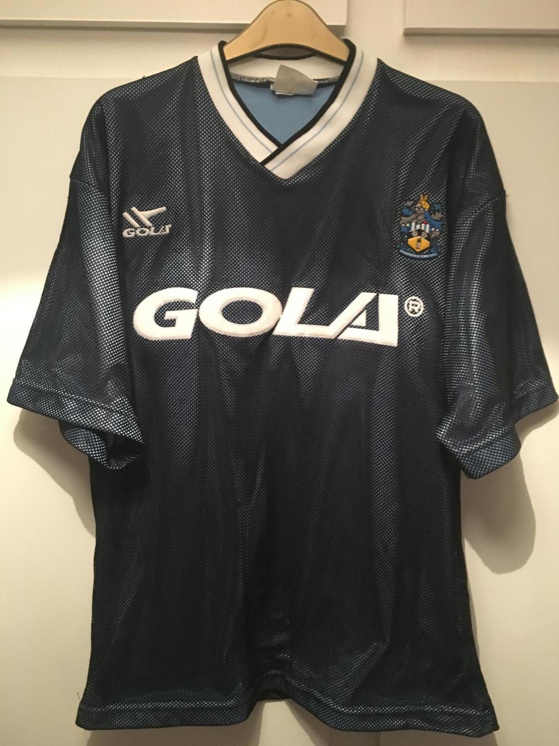 maillot huddersfield town exterieur 1991-1992 rétro