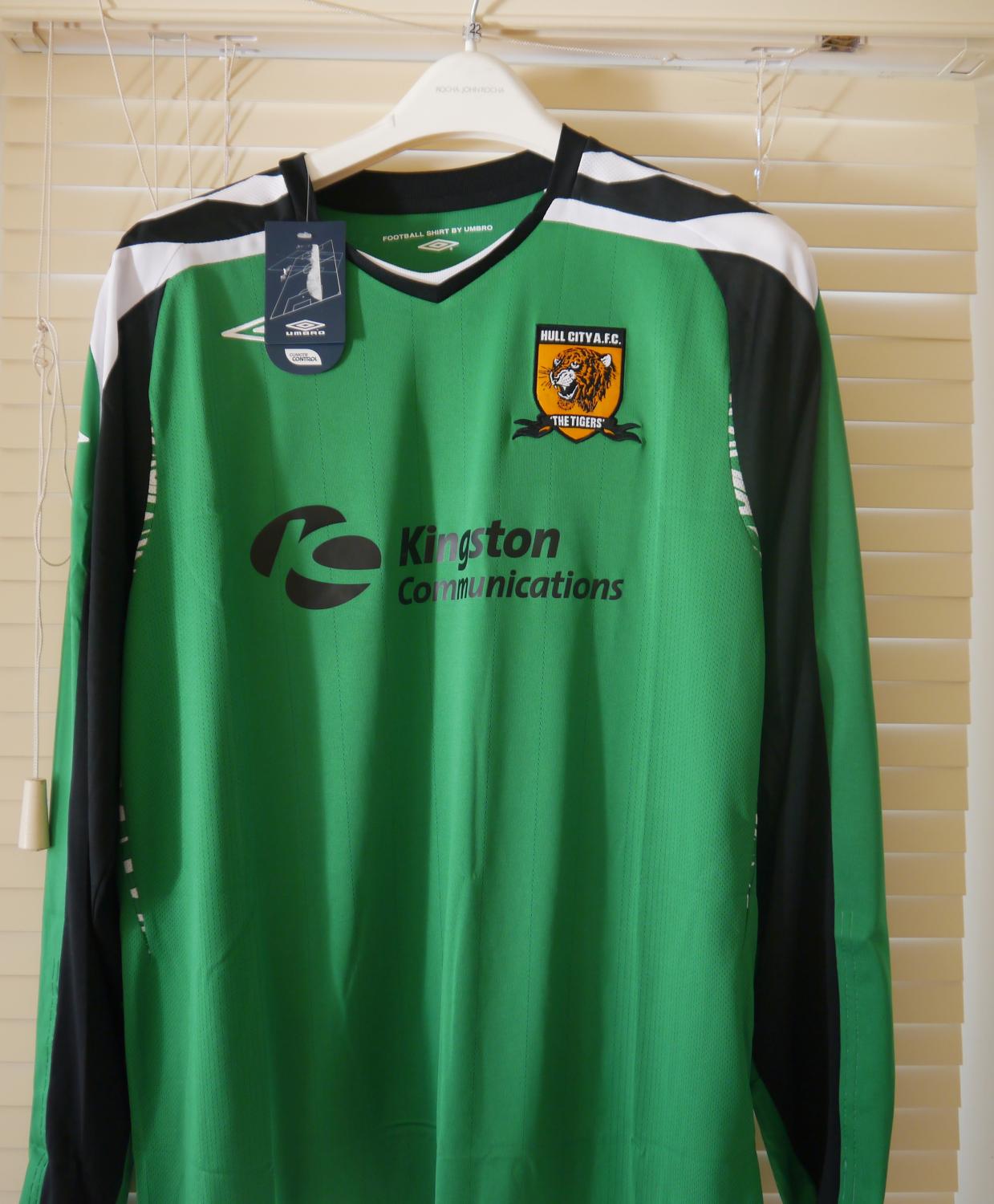 maillot hull city gardien 2008-2009 rétro