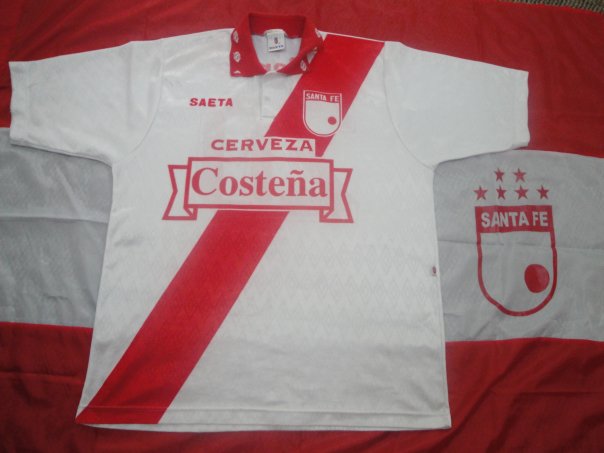 maillot independiente santa fe domicile 1995 pas cher