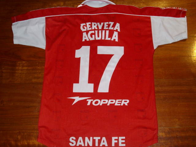 maillot independiente santa fe domicile 1999 rétro