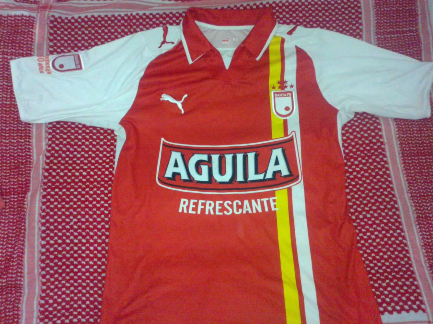 maillot independiente santa fe domicile 2008 pas cher