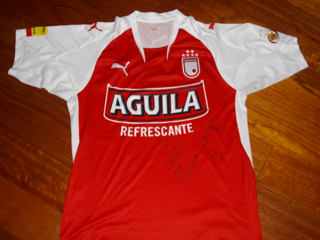 maillot independiente santa fe domicile 2008 rétro