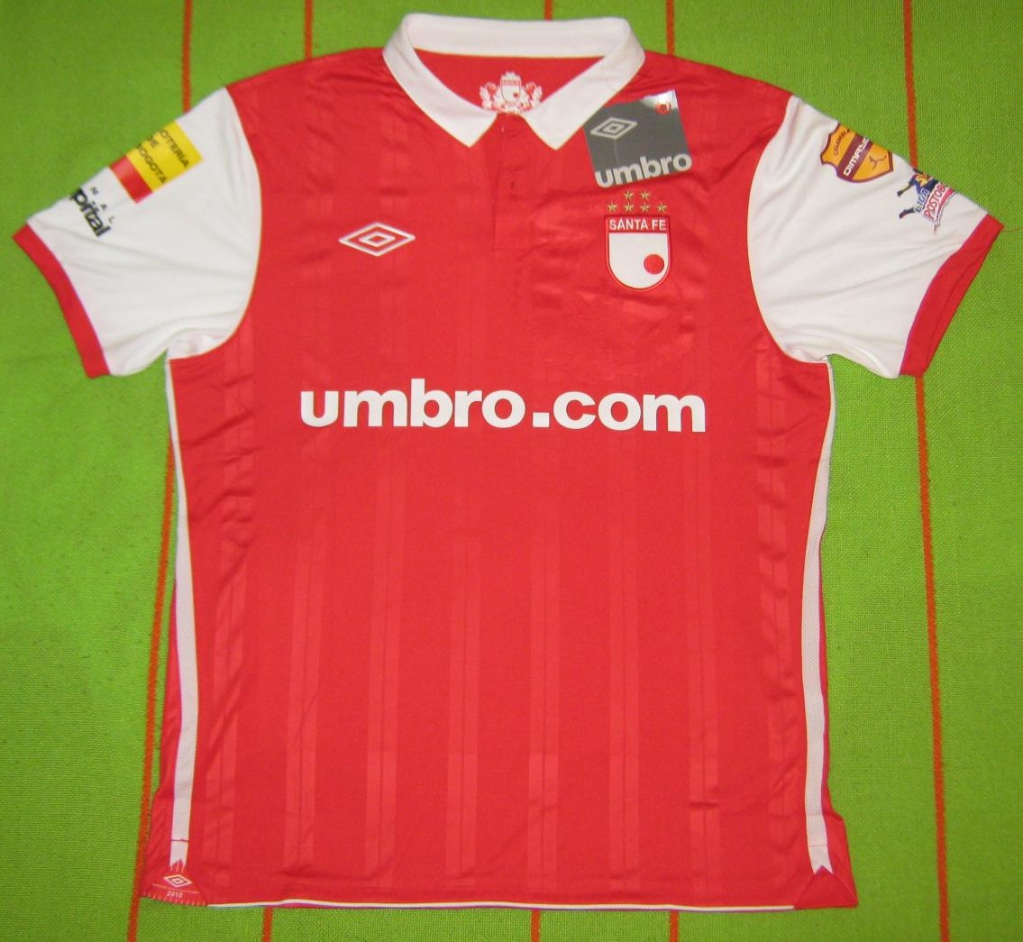 maillot independiente santa fe domicile 2010 rétro