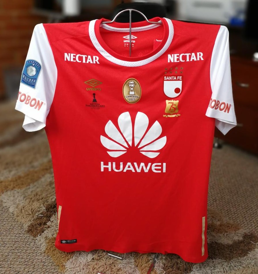 maillot independiente santa fe domicile 2016 rétro