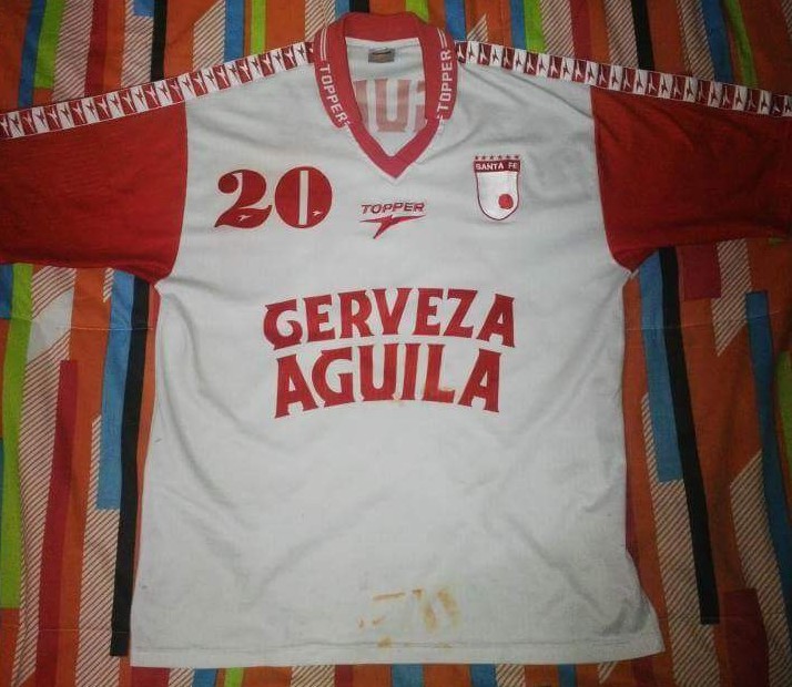 maillot independiente santa fe exterieur 1996-1997 pas cher