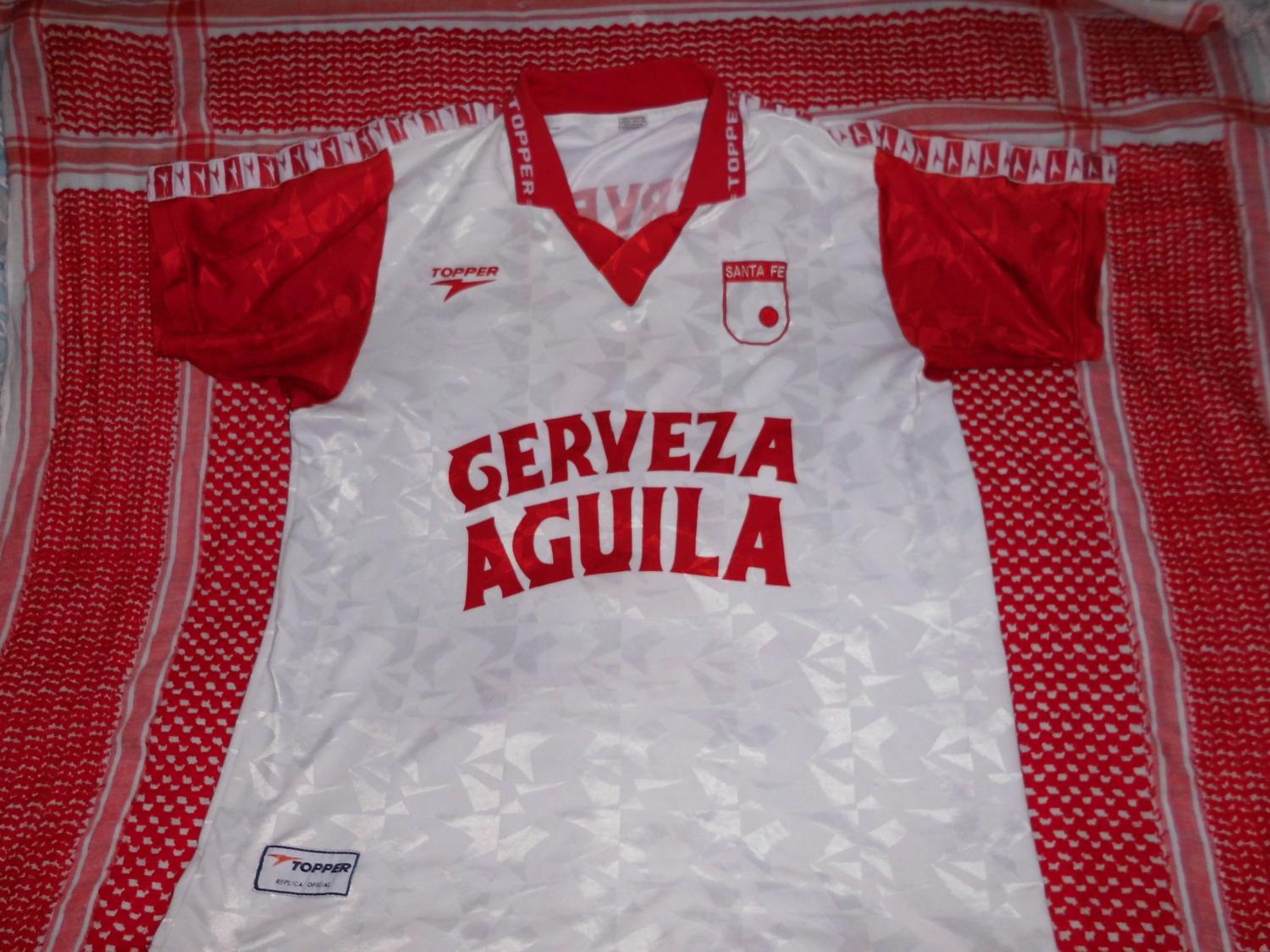 maillot independiente santa fe exterieur 1997 rétro